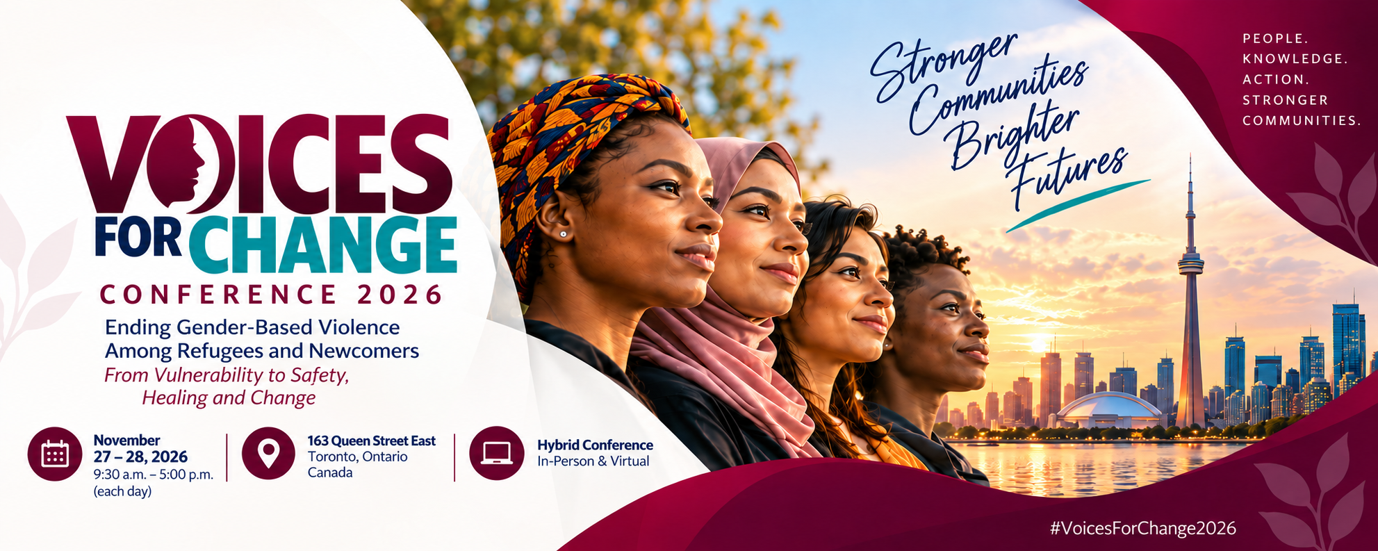 Voices for Change Conference 2026 — Ending Gender-Based Violence Among Refugees and Newcomers