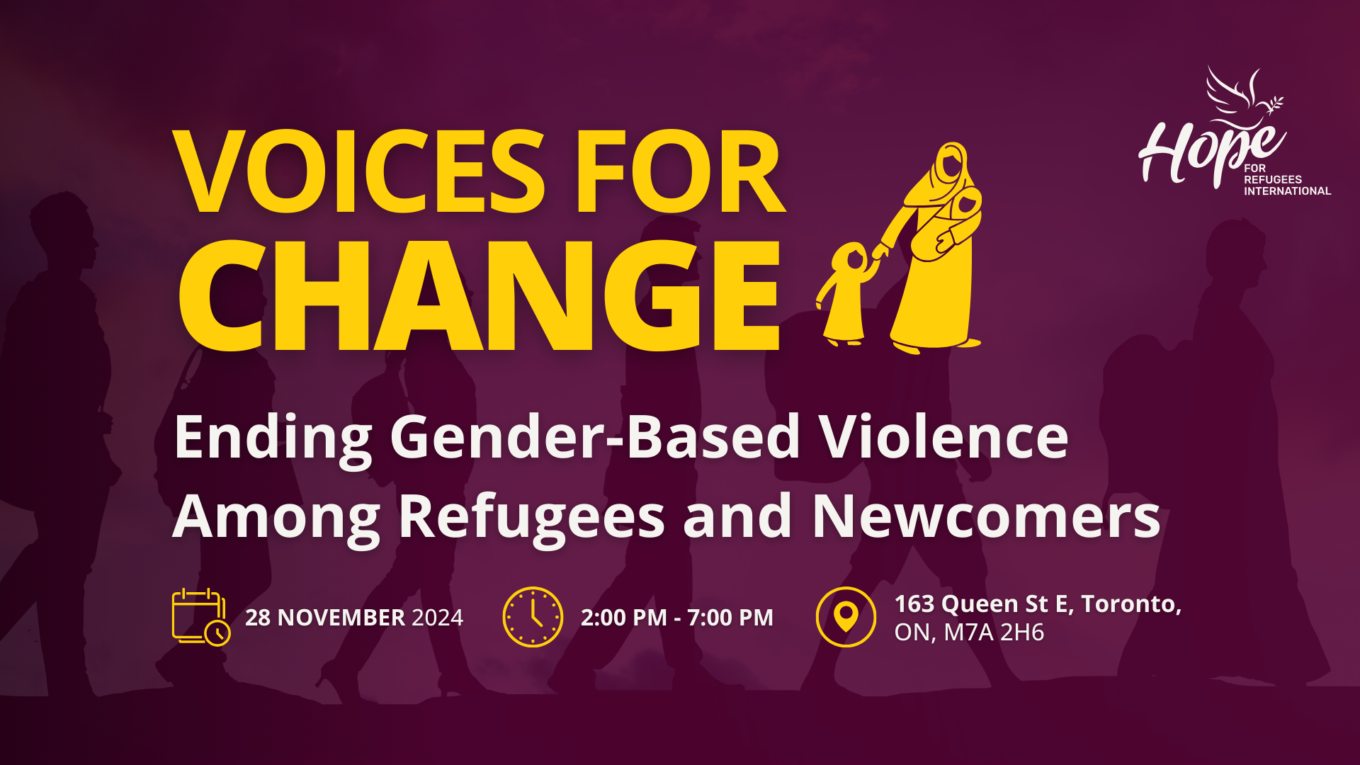 Voices for Change Ending Gender-Based Violence Among Refugees and Newcomers